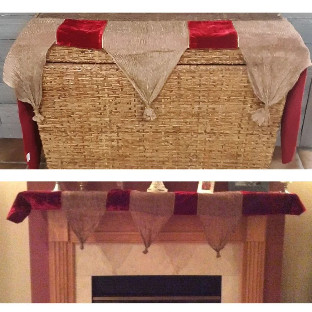 Mantle Cover - Crate & Barrel